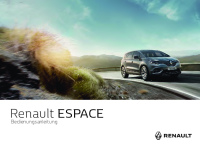 Renault Espace - Betriebsanleitung 2019 DE